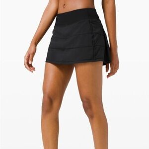 Lululemon NWT Pace Rival Skirt Black Size 6